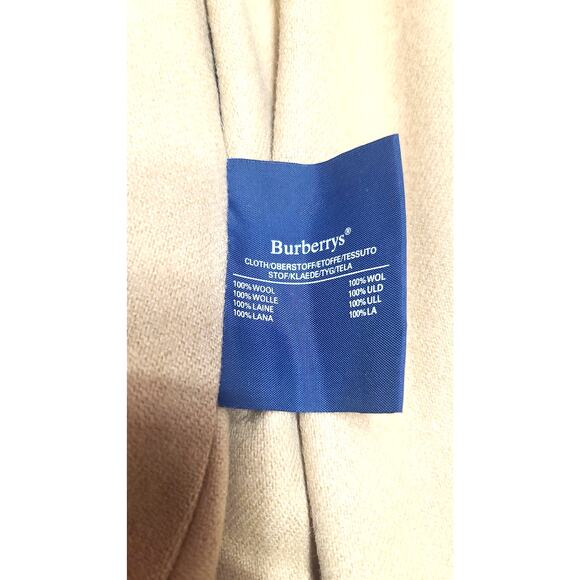VTG Burberrys' London long trench coat removable wool lining size 10 XX long - Picture 13 of 16
